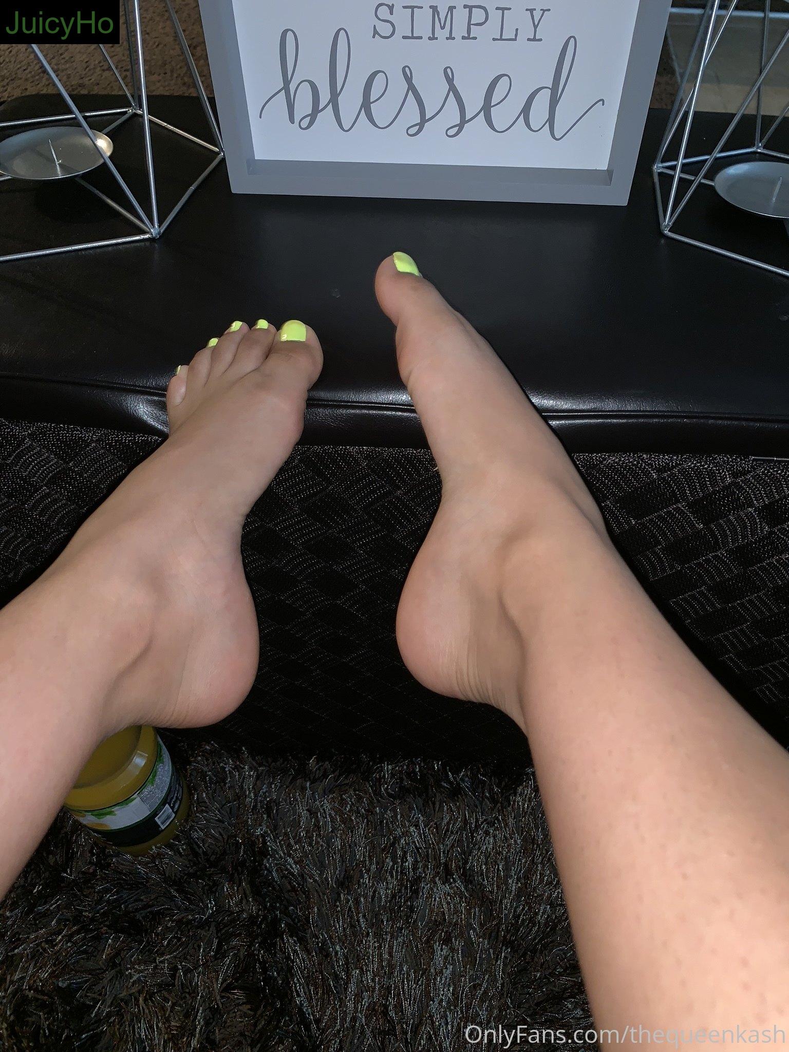 thequeenkash feet